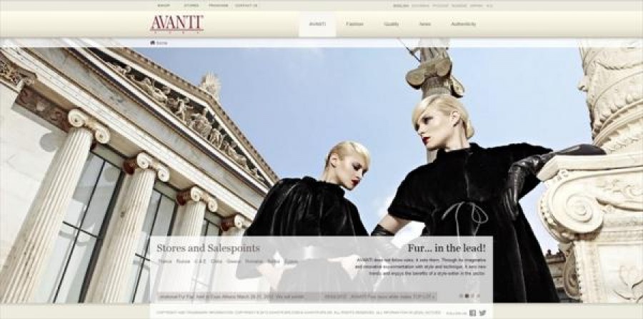 AVANTI FURS new website at www.avantifurs.com